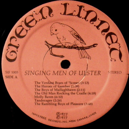 Various : Singing Men Of Ulster (LP, Album)