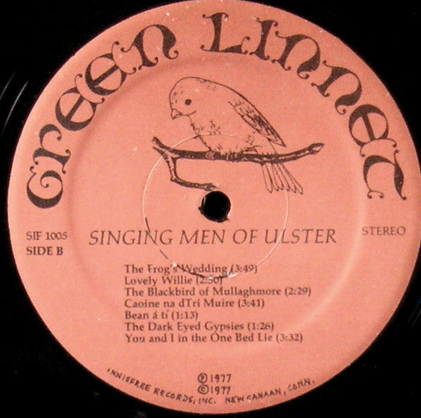 Various : Singing Men Of Ulster (LP, Album)