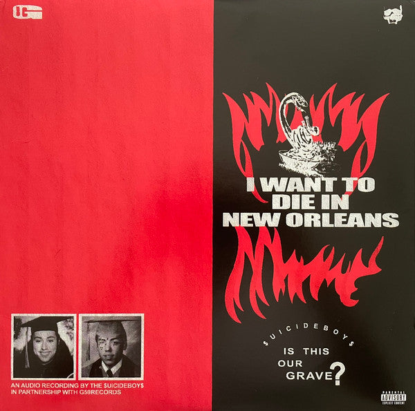 $uicideboy$ : I Want To Die In New Orleans (LP, Album, RP, Sil)