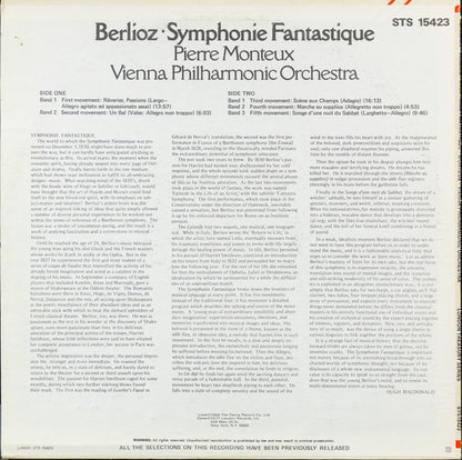 Hector Berlioz, Pierre Monteux, Wiener Philharmoniker : Symphonie Fantastique (LP, RE)