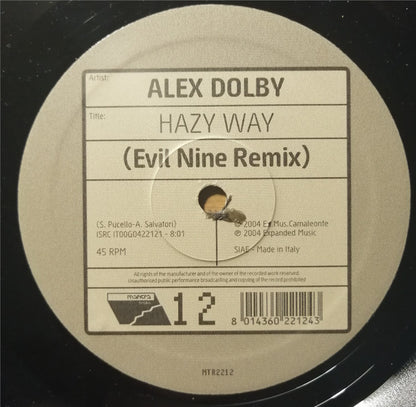 Alex Dolby / Madox : The Remixes Vol. 1 (12")