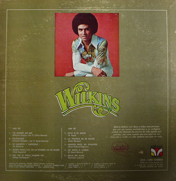 Wilkins : Wilkins (LP)