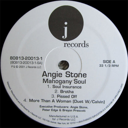 Angie Stone : Mahogany Soul (2xLP, Album)