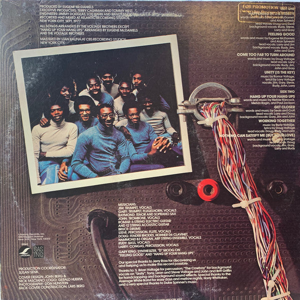 The Voltage Brothers : The Voltage Bros (LP, Album, Promo)