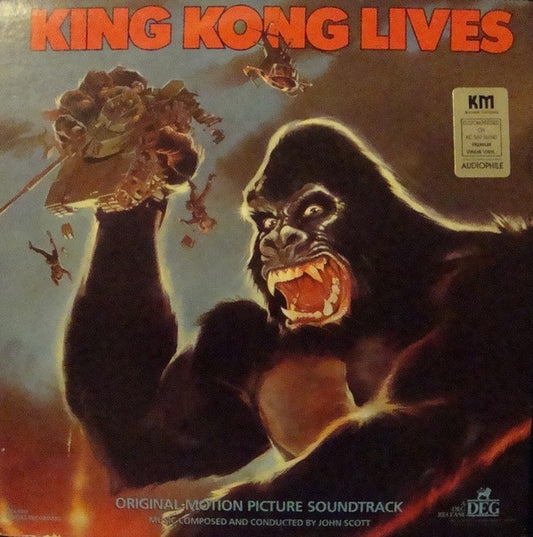 John Scott / Symphonie-Orchester Graunke : King Kong Lives (Original Motion Picture Soundtrack) (LP, Album)