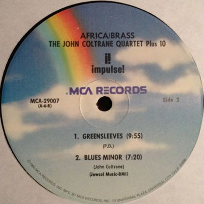 The John Coltrane Quartet : Africa / Brass (LP, Album, RE, Bar)