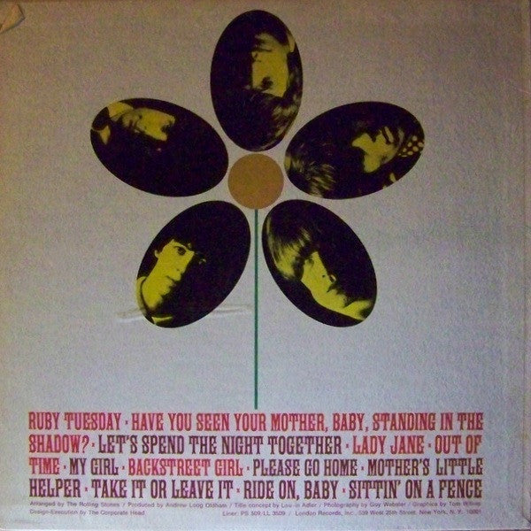 The Rolling Stones : Flowers (LP, Comp)