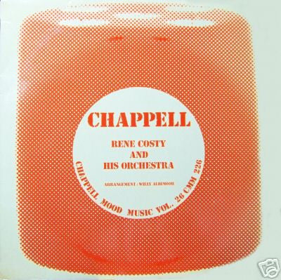Orchestre René Costy : Chappell Mood Music Vol. 26 CMM226 (LP)