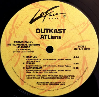 OutKast : ATLiens (Instrumental Version) (2xLP, Album, Promo)