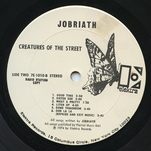 Jobriath : Creatures Of The Street (LP, Album, Promo)