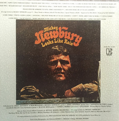 Mickey Newbury : Live At Montezuma Hall / Looks Like Rain (2xLP, Album, Promo, Gat)