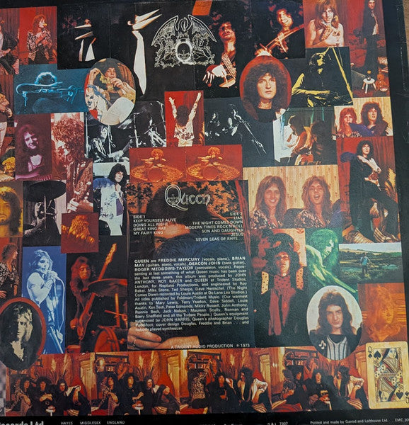 Queen : Queen (LP, Album, RE, EMI)