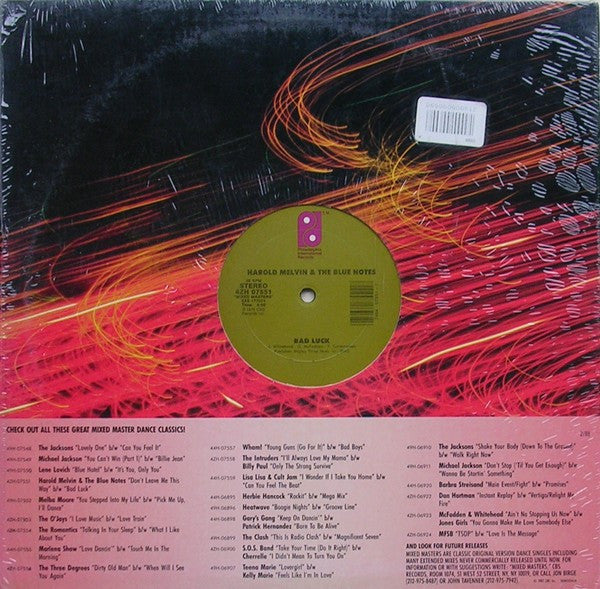 Harold Melvin And The Blue Notes : Don't Leave Me This Way / Bad Luck (12")