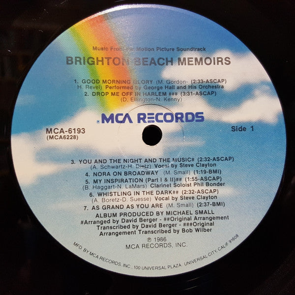 Michael Small : Brighton Beach Memoirs (LP)