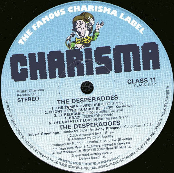 Gay Desperadoes Steel Orchestra : Desperadoes (LP, Album)