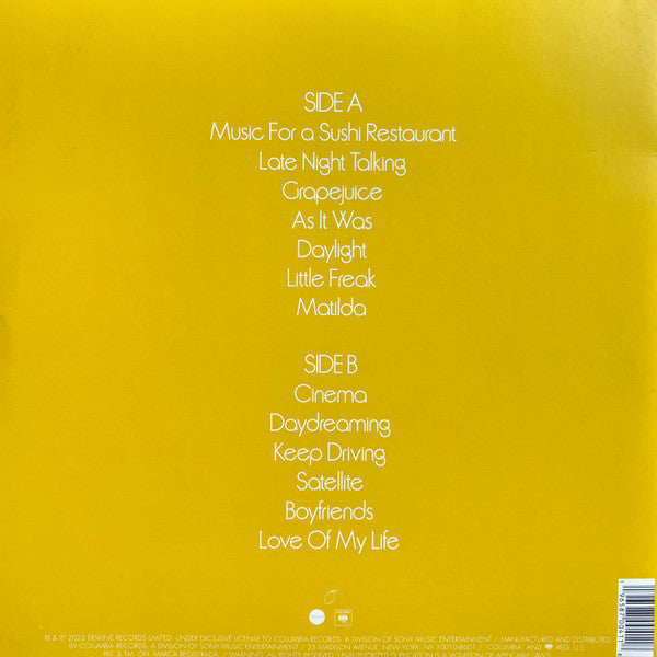Harry Styles : Harry’s House (LP, Album, Ltd, Yel)