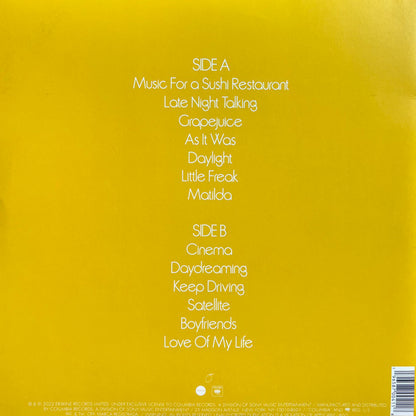 Harry Styles : Harry’s House (LP, Album, Ltd, Yel)