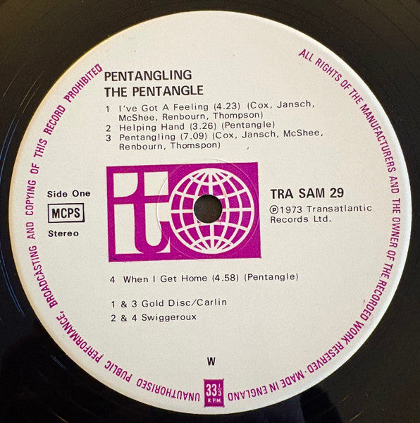 Pentangle : Pentangling (LP, Comp)