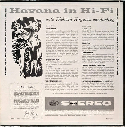 Richard Hayman And His Orchestra : Havana In Hi-Fi (LP, Album)