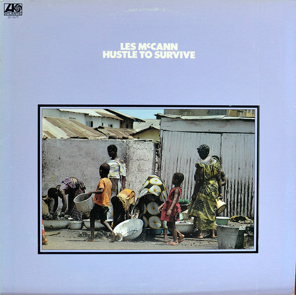 Les McCann : Hustle To Survive (LP, Album, PR )
