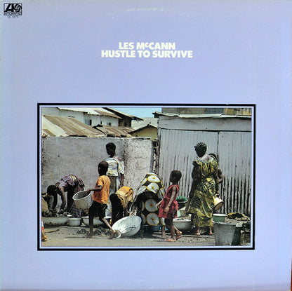 Les McCann : Hustle To Survive (LP, Album, PR )