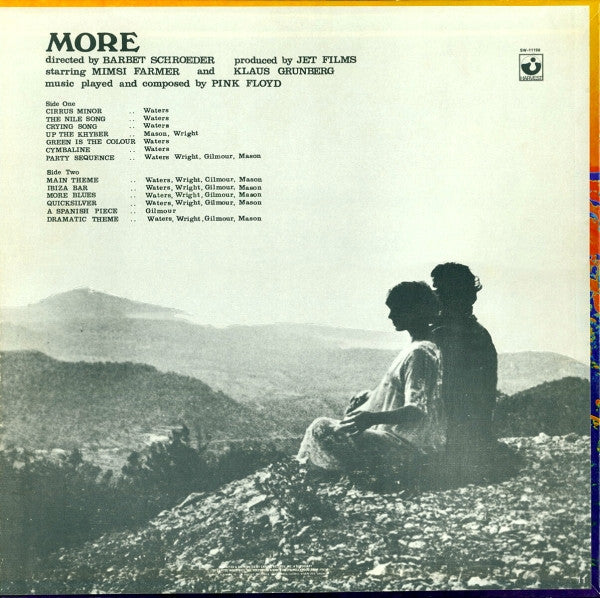 Pink Floyd : Original Motion Picture Soundtrack From The Film "More" (LP, Album, RE, Win)