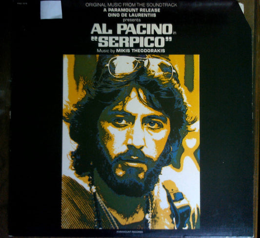 Mikis Theodorakis : Serpico (Original Music From The Soundtrack) (LP, Promo)