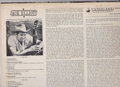 Ramblin' Jack Elliott : Jack Elliott (LP, Album, Mono, San)