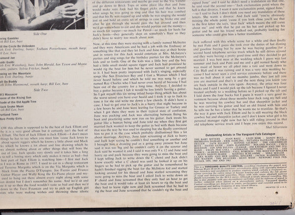 Ramblin' Jack Elliott : Jack Elliott (LP, Album, Mono, San)
