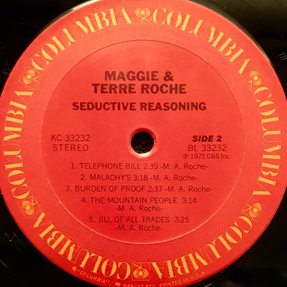 Maggie Roche & Terre Roche : Seductive Reasoning (LP, Album, RE)