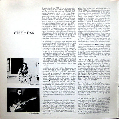 Steely Dan : Aja (LP, Album, RE, RP, Ter)