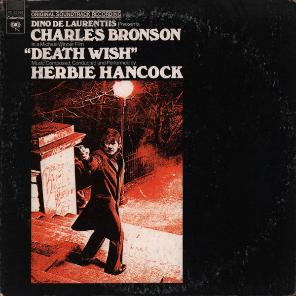 Herbie Hancock : Death Wish (Original Soundtrack Recording) (LP, Album, Pit)