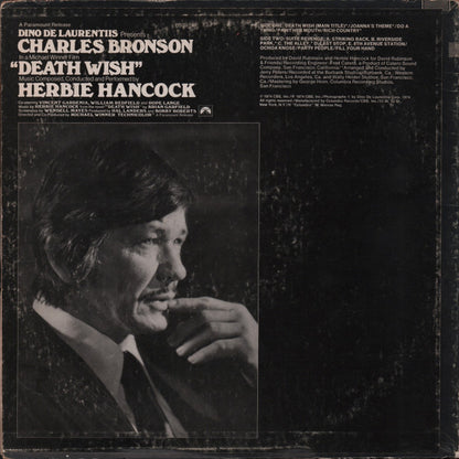 Herbie Hancock : Death Wish (Original Soundtrack Recording) (LP, Album, Pit)