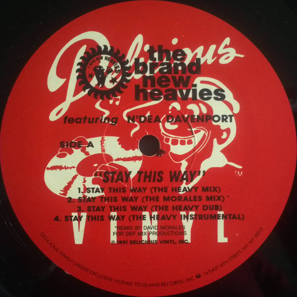 The Brand New Heavies Featuring N'Dea Davenport : Stay This Way (12")