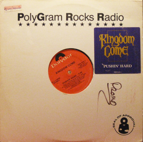 Kingdom Come (2) : Pushin' Hard (12", Promo)