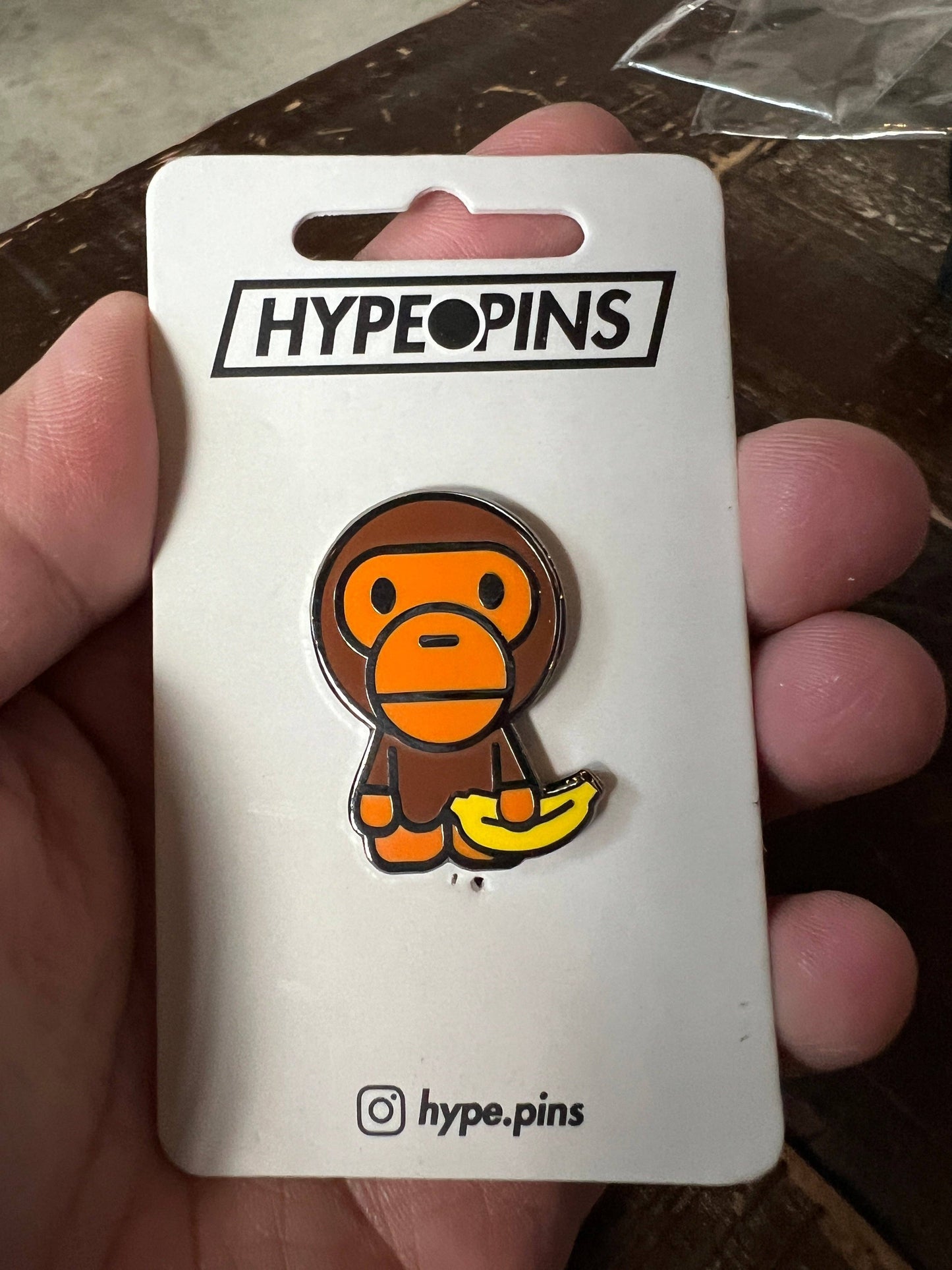 *BABY Milo Banana Hard Enamel Pin