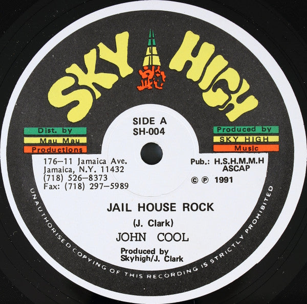 John Cool : Jail House Rock / Racial War (12")