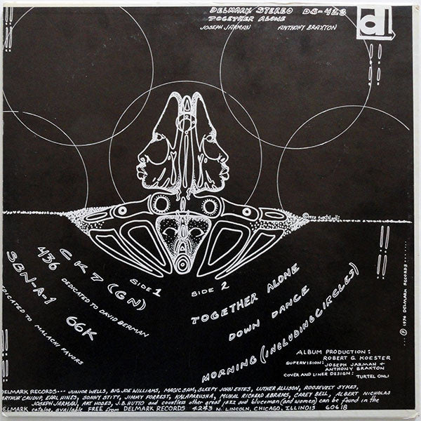 Joseph Jarman / Anthony Braxton : Together Alone (LP, Album)