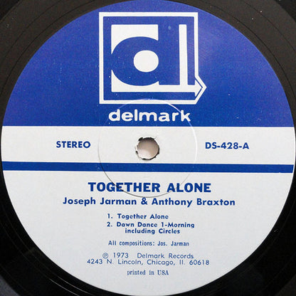 Joseph Jarman / Anthony Braxton : Together Alone (LP, Album)