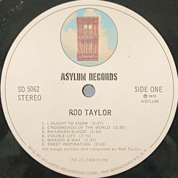 Rod Taylor (4) : Rod Taylor (LP, Album, PR )