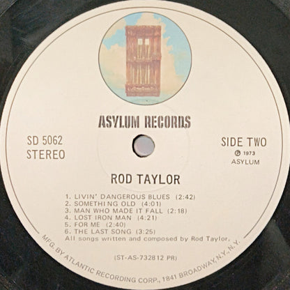 Rod Taylor (4) : Rod Taylor (LP, Album, PR )