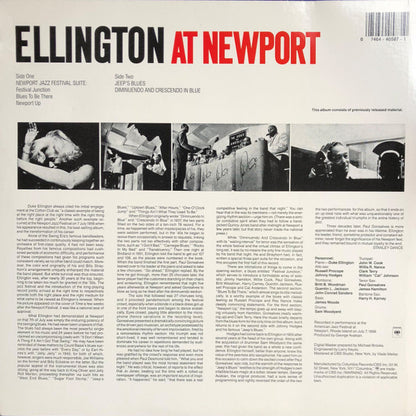Duke Ellington And His Orchestra : Ellington At Newport (LP, Album, RE, RM, Car)