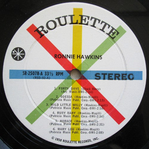 Ronnie Hawkins : Ronnie Hawkins (LP, Album, Abb)