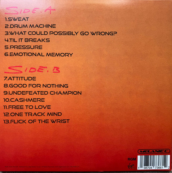 Melanie C : Sweat (LP, Album)