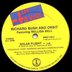 Richard Bush (3) Featuring Melissa Bell : Solar Flight (12")