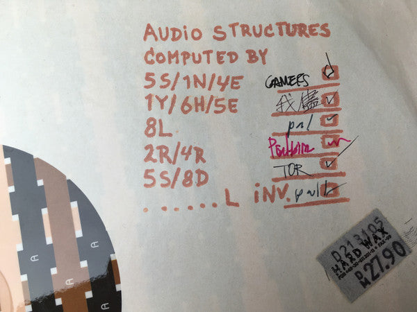 Various : Audio Structures Computed By (LP, Pic)
