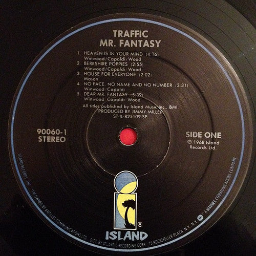 Traffic : Mr. Fantasy (LP, Album, RE, SP,)