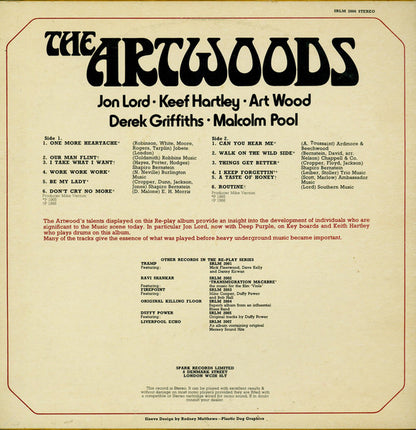 The Artwoods : The Artwoods (LP, Comp, Mono)