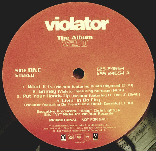 Various : Violator The Album V2.0 (2xLP, Promo, Cle)