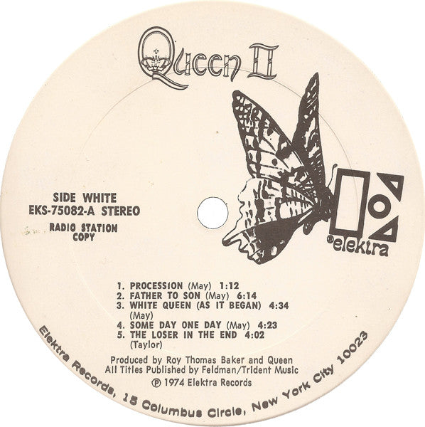 Queen : Queen II (LP, Album, Promo, San)
